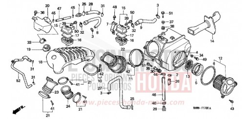 AIR CLEANER XL600VV de 1997
